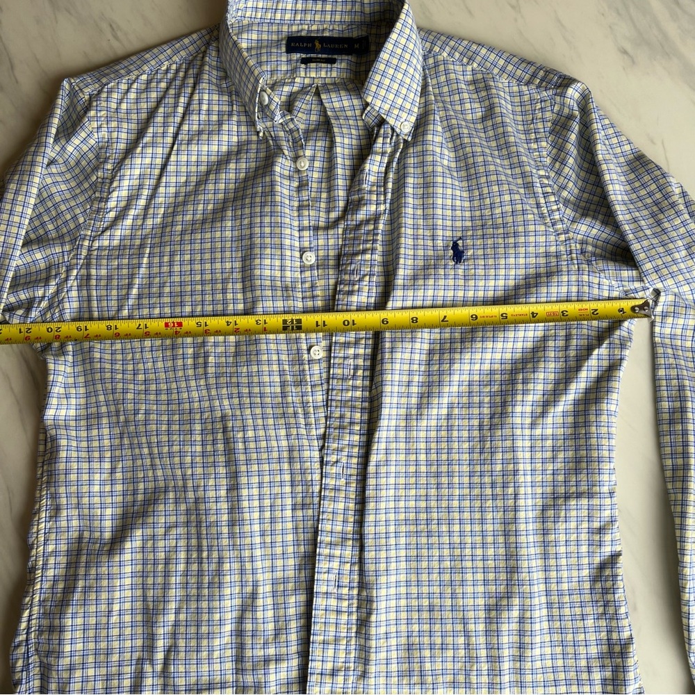 Men's Blue Checkered Shirt